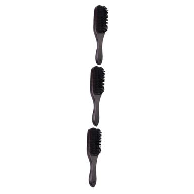 FOMIYES 3pcs Beard Cleaning Brush Nylon Bristle Brush Styling Beard for Men Grooming Barber Scrubber for Men