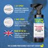 Professional Strength Stain Treatment Multipack 500 ml (Pack of 3) - Carpet, Upholstery And Mattress Cleaning With Enzyme And Probiotic Odour Control - Powerful Home Use Formula view 2