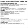 Calcium Bisglycinate Powder - 100g - Chelated - Bone Support view 2
