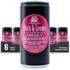 Fitch & Leedes Cheeky Cranberry Mixer for Spirits & Cocktails (6 x 200ml)  Perfect Pairing with Vodka, Rum, and Premium Gins, Ideal for Creating Sophisticated Drinks and Party Cocktails view 1