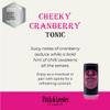 Fitch & Leedes Cheeky Cranberry Mixer for Spirits & Cocktails (6 x 200ml)  Perfect Pairing with Vodka, Rum, and Premium Gins, Ideal for Creating Sophisticated Drinks and Party Cocktails view 2