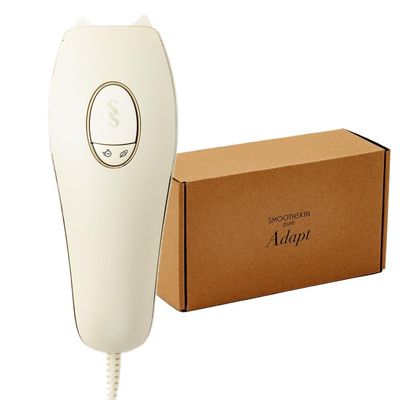 SmoothSkin Pure Adapt Champagne, IPL Laser Hair Removal Device, for Body & Face, Alternative to Salon, Epilator & Bikini Shaver