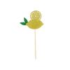 Alipis 12pcs Hawaii Fruit Cake Picks Paper Dessert Toppers Watermelon Cherry Strawberry Lemon Grape and for and Cake Decorations view 3