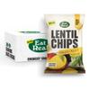 Eat Real, Mango and Mint Lentil Chips, 10 x 95g, Gluten-Free Snack Option, Healthy and Plant-Based Multipack Crisps, 30% Less Fat view 1