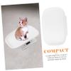 BESPORTBLE Pet Weighing Scale Electronic Scale Tray for Pets Puppies Led Display Lightweight Portable view 3