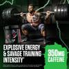 JNX Sports The Shadow! 350mg of Caffeine Hard Core Preworkout -Electric Energy, Mental Focus, Superhuman Strength, Men & Women - Lemon 30 Servings view 3