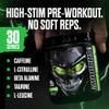 JNX Sports The Shadow! 350mg of Caffeine Hard Core Preworkout -Electric Energy, Mental Focus, Superhuman Strength, Men & Women - Lemon 30 Servings view 4