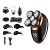 Electric Razor for Men, 5 in 1 Multi-Cutting IPX7 Electric Razor Cut Beard Trimmer LCD Display Nose Ear Grooming Multi-use Bald Shaver view 1