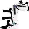 HUANGJUN Hinged Knee Foot Support Brace, Hinged Knee Brace Fracture Fixed Guard Splint Leg Protector, Adjustable Post Knee Support Orthosis Immobilizer Fixed Bracket view 1