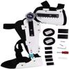 HUANGJUN Hinged Knee Foot Support Brace, Hinged Knee Brace Fracture Fixed Guard Splint Leg Protector, Adjustable Post Knee Support Orthosis Immobilizer Fixed Bracket view 2