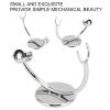 ANKROYU Shaver Stand, Stainless Steel Shaver Holder, Single Head Shaving Brush Holder Safety Support Accessories Fits Most Shavers and Brushes view 4