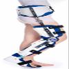 HUANGJUN Hinged Hip Knee Support Brace Adjustable Ankle and Foot Orthosis Post Op Knee Support Orthosis Immobilizer Protector for Left and Right Leg view 1