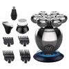 Electric Razor for Men, Electric Shaver 7D Floating Cutter Head Base Charging Portable Men Beard Trimmer Clipper Skull Shaver Waterproof Shaving Machine (Color : Black 4 in 1) view 1