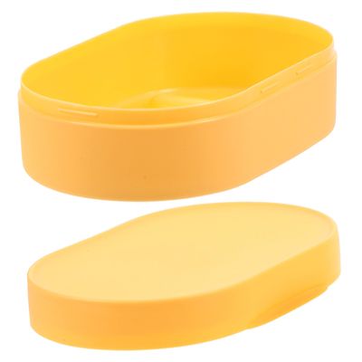 Amosfun Travel Soap Holder Bar Soap Holder Travel Case Portable Sealed Container with Lid Leakproof Design for Bathroom Shower Outdoor Camping Use