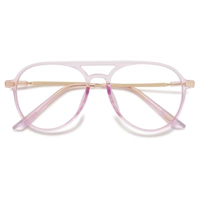 MAGIMODAC Large Reading Glasses Oversized Stylish Anti Blue Light Blocking Readers Glasses Frames Eyeglasses Eyewear for Ladies Men Women Purple 2.50