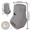VALINK Ankle Support Brace with Adjustables Strap Breathable Comfortable for Sports, Plantar Fasciitis, Achilles tendonitis 1 PC Black view 2