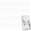 Portable Travel Flosser Dispensers with 112 Dental Picks, Reusable Travel Dental Floss Dispenser, Floss Pick Cases, Floss Stick Organizers, Flosser Storage Box for Travel (White) view 1
