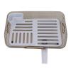 Dish Drying Rack, PP Expandable Dish Rack for Kitchen Counter with Utensil Holder Multifunctional Space Saving Neat Hygienic Dish Drainer for Kitchen Sink view 2