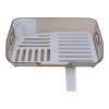 Dish Drying Rack, PP Expandable Dish Rack for Kitchen Counter with Utensil Holder Multifunctional Space Saving Neat Hygienic Dish Drainer for Kitchen Sink view 3