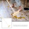 Didiseaon Soft Bristle Long Handle Broom White Pine Indoor Dust Sweeper Anti-static Floor Brush for Kitchen and Rv Cleaning view 4