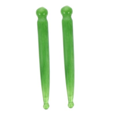 Beaupretty 6pcs Facial Gua Sha Tool Massage Stick Polished Smooth for Trigger Point and Deep Tissue Therapy at Home Salon