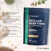Psyllium Husk Capsules 5000mg with Acidophilus | Natural Soluble Fibre Supplement with ProBio | Plantago Ovata Seed Husk Extract | 120 Vegan Capsules | by Horbaach view 2