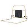 JAVPTAV Sturdy Bed Rail For Elderly Adults Home Foldable Grab Rails For Elderly Safety Bed Rail Guard Handrail Pregnant Assist Support Handle With Storage Pouch Bed Grab Rails view 1