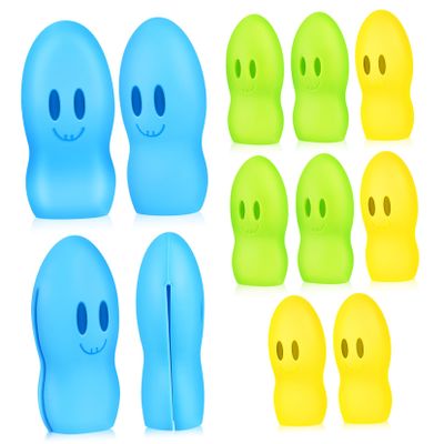 Beaupretty 12pcs Cute Cartoon Design Toothbrush Head Covers Silicone Travel Toothbrush Caps for Use