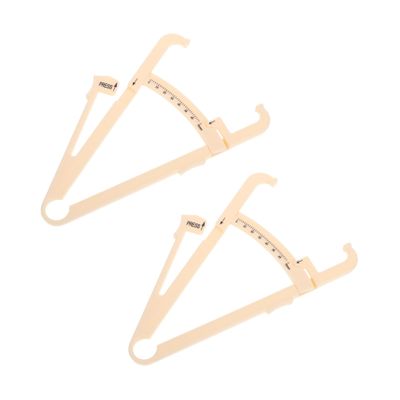 Beaupretty 2pcs Fat Caliper Body Fat Measure Device for Accurate Body Measuring Tape Usage