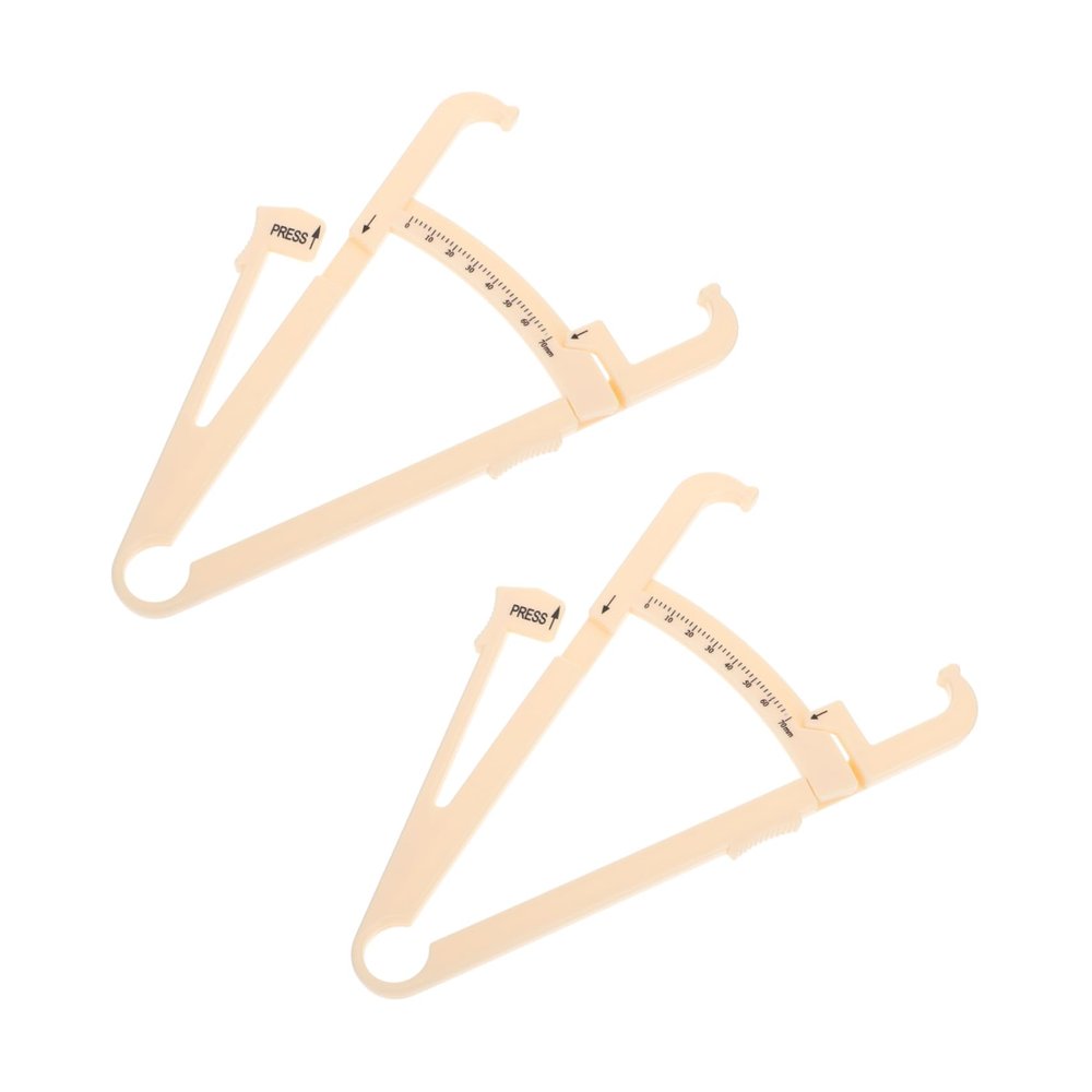 Beaupretty 2pcs Fat Caliper Body Fat Measure Device for Accurate Body Measuring Tape Usage