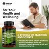 Ginkgo Biloba and Korean Ginseng Tablets - 7000mg Ginkgo Biloba Herbal Supplements & 600mg Panax Ginseng High Strength Ginseng Extract - Enriched with Vitamin B3 & B5-360 Vegan Tablets view 3