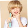 FRCOLOR Silicone Training Toothbrush Manual Protective Baffle for Boy Girl Boys and Girls Oral Care view 2