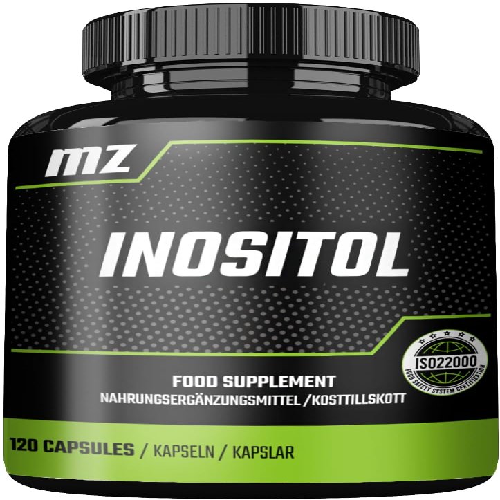 Inositol 600mg - 120 Capsules - 4 Months Supply - by MZ