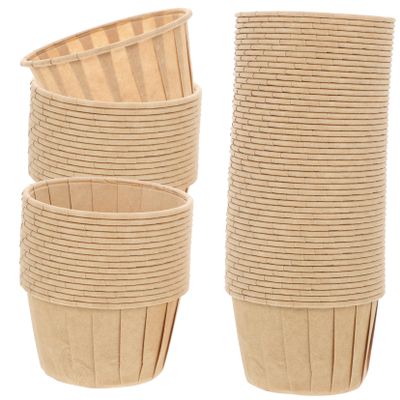 Garneck 150pcs Oil-Resistant Cupcake Liners Thickened Small Baking Cups for Household Use for Party Baking and Daily Treats