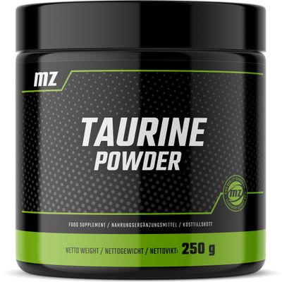 Taurine Powder 250g - Amino Acid Taurine 900 mg per Serving - 277 Servings per Pack - Diet Supplement - by MZ
