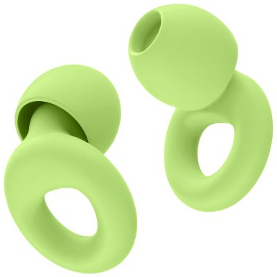 HOYIO Ear Plugs for Noise ReductionSuper Soft, Reusable Hearing Protection in Flexible Silicone for Sleep, Noise Sensitivity & Flights-8 Ear Tips in XS/S/M/L27dB Noise CancellingLight Green