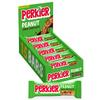 Perkier Peanut & Dark Chocolate Bars (15 Bars), Vegan, Gluten Free, Protein, Lower Sugar, Office Snacks, Healthy Snacks for Adults, Low Calorie, Halal, Breakfast Bar, High Fibre, Gut Health view 1