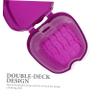 FRCOLOR 6pcs Box Orthodontic Denture Case Retainer Container Case for Denture Storage Dentist Use False Tooth Holder Random Color view 2
