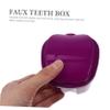 FRCOLOR 6pcs Box Orthodontic Denture Case Retainer Container Case for Denture Storage Dentist Use False Tooth Holder Random Color view 3