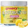 Groovy Keto Electrolytes Powder - Lemon Flavour, 250g tub, 50 Servings, Sugar Free, Gluten Free, Zero Calories, Fasting, Hydration for Keto view 1
