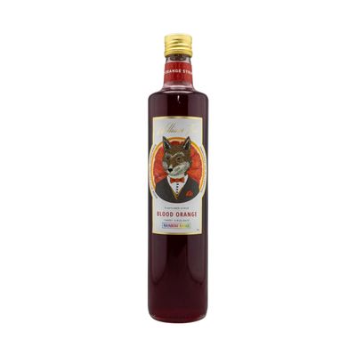 William Fox Premium Rainbow Range Blood Orange Syrup 75cl