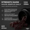 Fraction One Magnesium Gummies - 120 Gummies - 60 Servings - 1100 mg Per Serving - Magnesium Citrate 1400mg - Glycinate 250mg - Malate 200mg - Oxide 150mg - Elemental Mg view 2