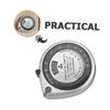 Beaupretty 1.5M Retractable BMI Waist Measuring Tape PVC ABS Material Portable Calculator Lightweight Silver view 3
