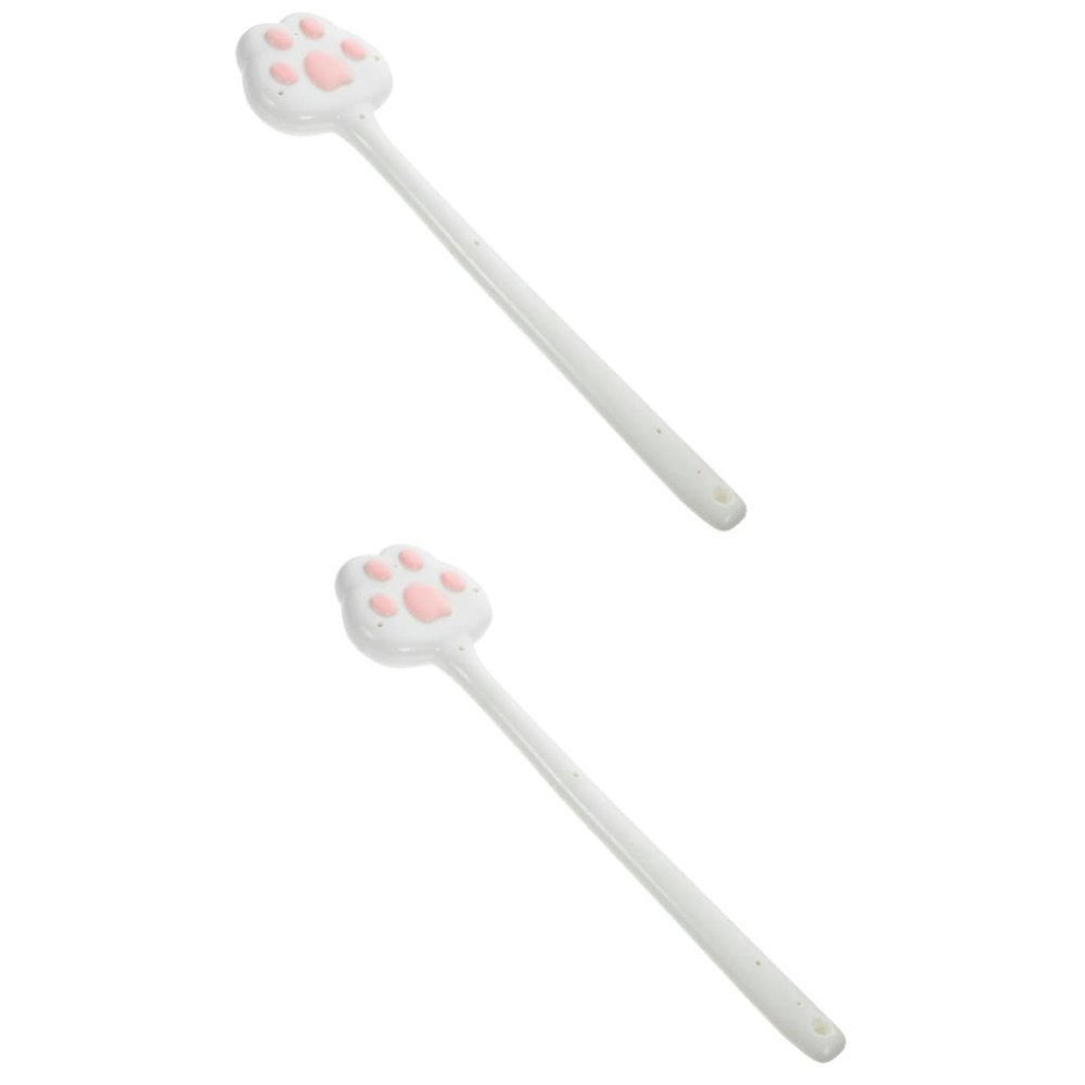 Beaupretty 2pcs Cat Massage Hammer Stick Percussion Stick for Neck Shoulder Back Scratcher Random Color