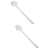 Beaupretty 2pcs Cat Massage Hammer Stick Percussion Stick for Neck Shoulder Back Scratcher Random Color view 1