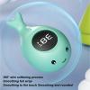 Whale Bath Temperature Tester, Digital Waterproof Accurate Detection Portable Cute Highly Sensitive Add Fun Toddler Shower Temperature Sensor for Daily Life (Green) view 2