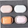 Amosfun 8pcs Portable Soap Box Lid Creative Soap Holder Travel Dish Lid for Shower view 2