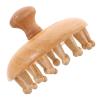 minkissy Ergonomic Wooden Comb Head Massage Comb Comfortable Scalp Massager No Static Electricity view 1