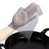 Stainless Steel Cast Iron Scrubber SJZ SUN RUN 316L 8 * 8" Metal Cast Iron Skillet Cleaner Chainmail for Cast Iron Pan, Camping, RV, BBQ, Baking, Vases, Barbecue Grill, Copper Cooker Cleaning view 1