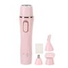 4 in 1 Electric Epilator USB Rechargeable Multifunctional Lipstick Shaver Body Wash Eyebrow Trimmer Portable Shaver, for Face Lips Nose Facial Hair Removal view 1